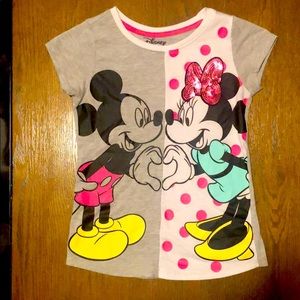 Disney Mickey & Minnie Tee Shirt